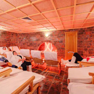 Соляная комната в санатории «Виктория» в Кисловодске - фотография